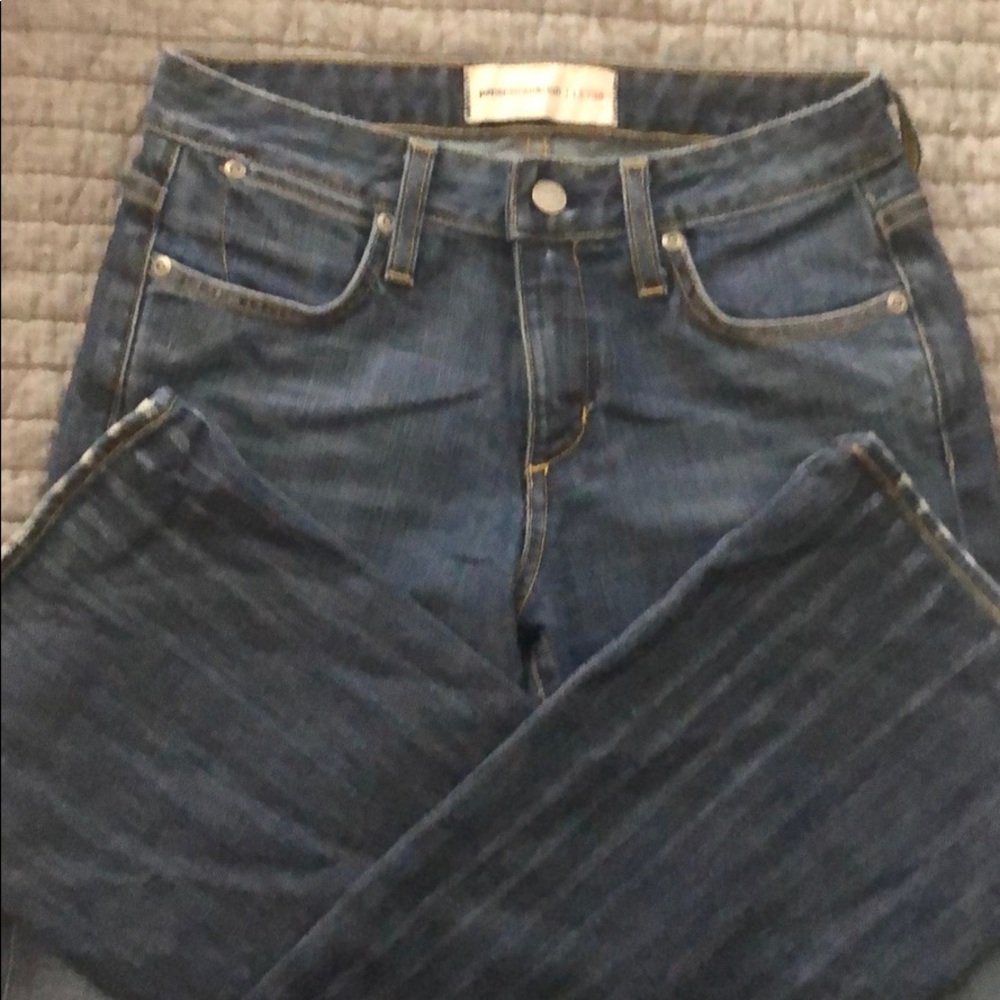 Beautiful blue jeans